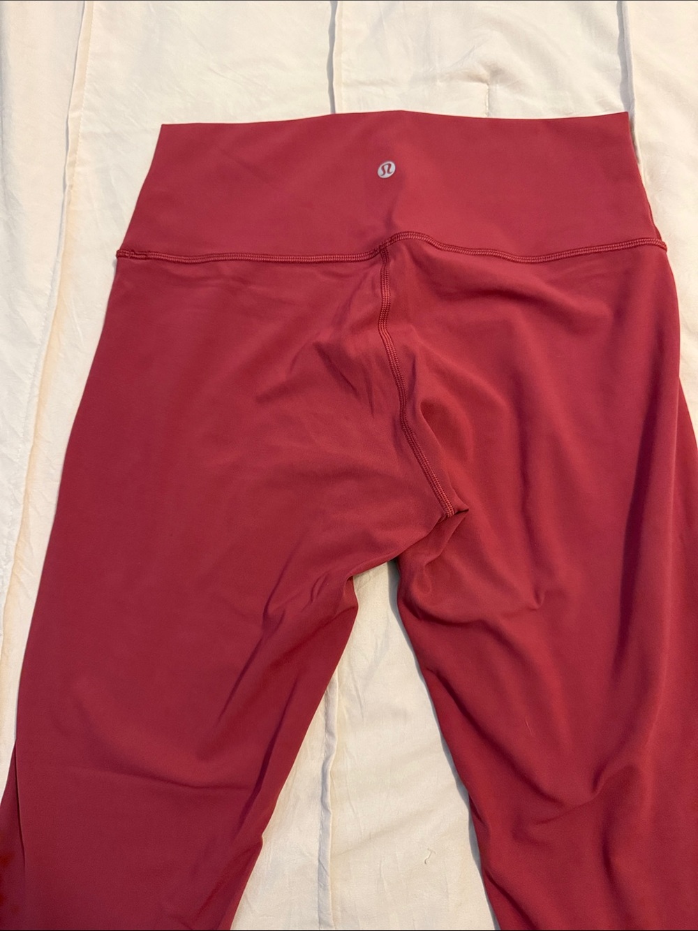 lululemon Burgundy Leggings size 10